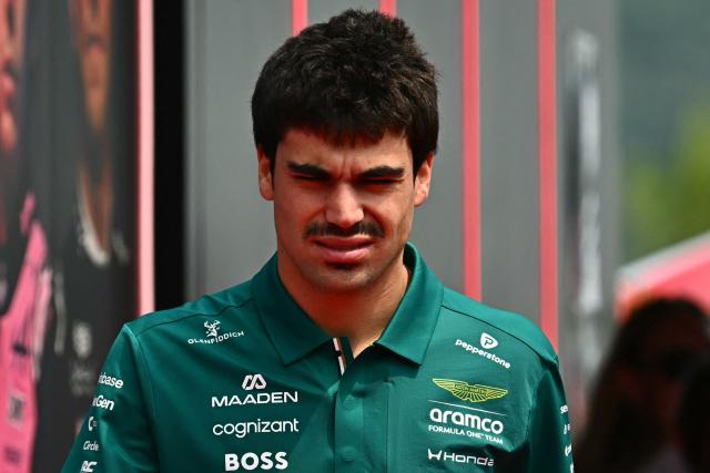 Aston Martin's Canadian driver Lance Stroll arrives ahead of the Formula One Bahrain Grand Prix in Sepang on October 4, 2026. (Photo by Lillian SUWANRUMPHA / AFP)