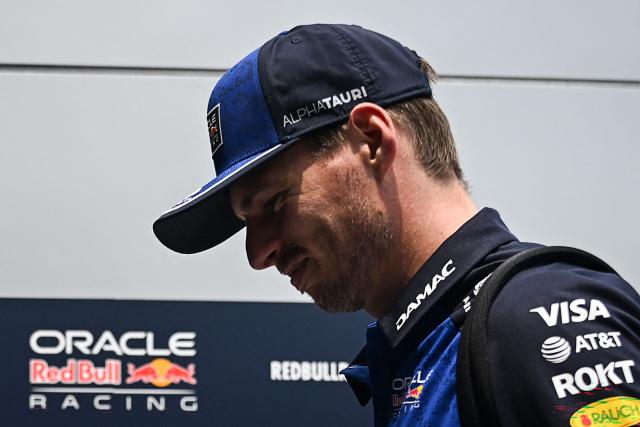 Red Bull Racing's Dutch driver Max Verstappen arrives ahead of the Formula One Bahrain Grand Prix in Sepang on October 4, 2026. (Photo by JADE GAO / AFP)