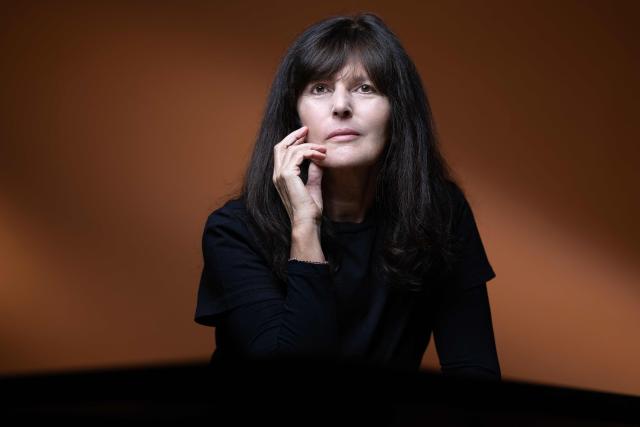 French fashion designer Virginie Viard poses during a photo session in Paris on october 5, 2026. (Photo by JOEL SAGET / AFP)