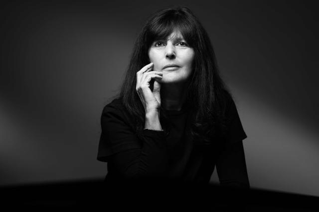 French fashion designer Virginie Viard poses during a photo session in Paris on october 5, 2026. (Photo by JOEL SAGET / AFP)