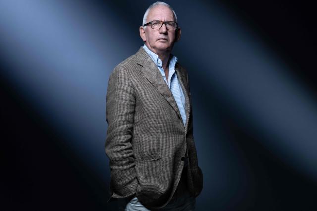 British historian and academic Julian Jackson poses during a photo session in Paris on October 6, 2026. (Photo by JOEL SAGET / AFP)