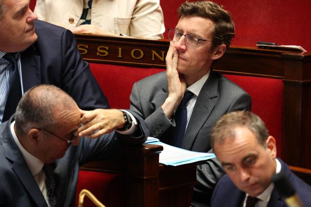 France's Education Minister Edouard Geffray attends the weekly Questions to the Government session at the French National Assembly in Paris on October 7, 2026.  (Photo by MEHDI FEDOUACH / AFP)
