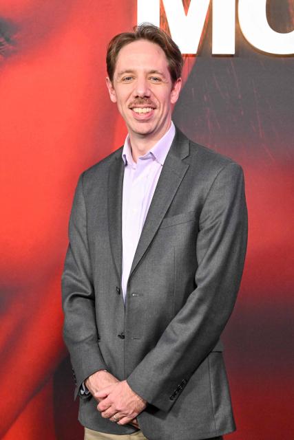 US writer Nathan Elston attends the fan screening of Universal Pictures' film "Other Mommy" at Universal Cinema AMC in Hollywood, California, on October 8, 2026. (Photo by Katie FLORES / AFP)