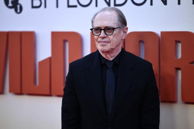 US actor Steve Buscemi poses on the red carpet upon arrival to attend the gala screening of the film "Wild Horse Nine" at the Royal Festival Hall in London, October 09, 2026, during the BFI London Film Festival. (Photo by Henry NICHOLLS / AFP)