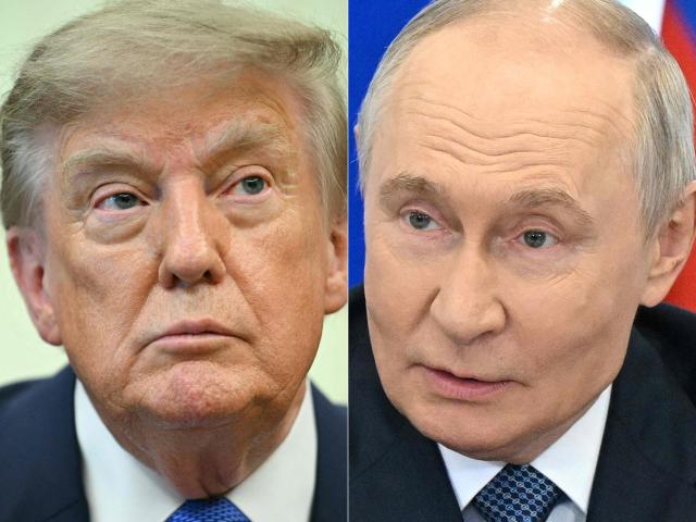 (FILES) (COMBO) This combination of pictures created on August 11, 2026 shows (L/R) US President Donald Trump in the Oval Office of the White House in Washington, DC, on August 10, 2026 and in this pool photograph distributed by the Russian state agency Sputnik, Russia's President Vladimir Putin in the Novosibirsk region on August 11, 2026. Seven US senators from both parties issued a statement on 11 October, 2026 questioning the legality of President Donald Trump's deal to allow Russian diesel exports despite a US ban in place since Moscow's invasion of Ukraine. Trump on October 9, 2026 announced an agreement with his Russian counterpart Vladimir Putin to release a massive quantity of diesel in exchange for temporarily easing US sanctions, a deal that drew swift backlash from Ukraine, the EU and several American lawmakers. (Photo by Jim WATSON and Kristina Solovyova / various sources / AFP)