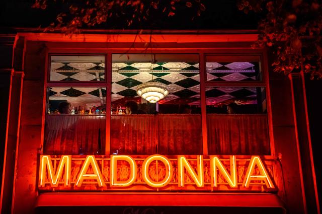 Customers sit in a restaurant in downtown Warsaw on October 12, 2026. (Photo by Mladen ANTONOV / AFP)