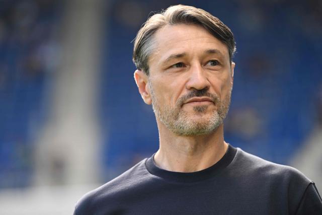 (FILES) Dortmund's Croatian head coach Niko Kovac looks on ahead the German first division Bundesliga football match between TSG Hoffenheim and BVB Borussia Dortmund in Sinsheim, south-western Germany on September 5, 2026. Borussia Dortmund on October 13, 2026 announced a two-year extension to coach Niko Kovac's deal, keeping the 54-year-old at the club until 2029. (Photo by THOMAS KIENZLE / AFP)