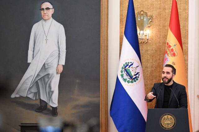 El Salvador's President Nayib Bukele speaks during an announcement highlighting Spanish investment and economic cooperation in the country at the Presidential House in San Salvador on October 13, 2026. (Photo by MARVIN RECINOS / AFP)