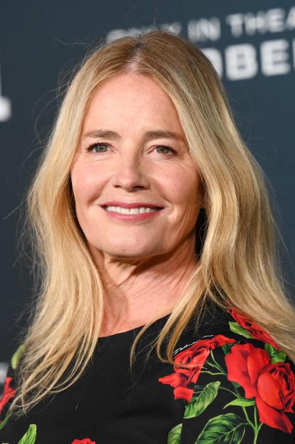 US actress Elisabeth Shue attends the world premiere of 20th Century Studios' film "Whalefall" at El Capitan Theatre in Hollywood, California, on October 13, 2026. (Photo by Katie FLORES / AFP)