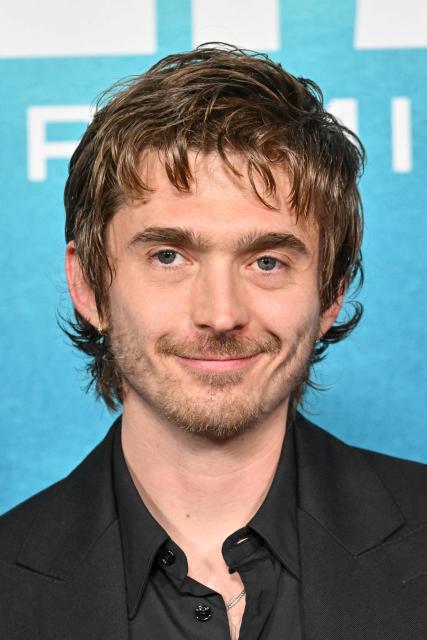 US actor Austin Abrams attends the world premiere of 20th Century Studios' film "Whalefall" at El Capitan Theatre in Hollywood, California, on October 13, 2026. (Photo by Katie FLORES / AFP)