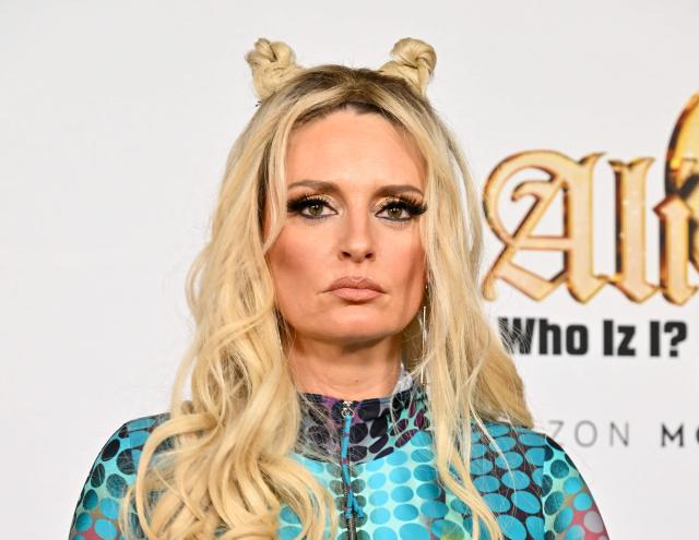 Australian comedian Morgana Robinson attends the premiere of Amazon MGM Studio's "Ali G: Who Iz I?" at the Hollywood American Legion Post 43 in Los Angeles on October 14, 2026. (Photo by Katie FLORES / AFP)
