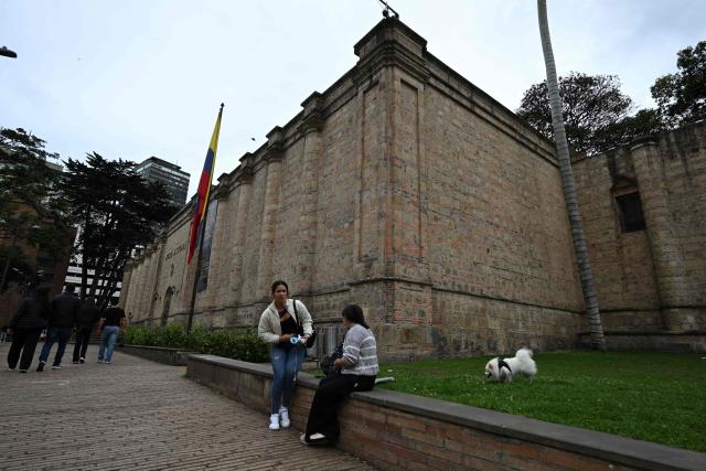 General view of the Nacional museum in Bogota on October 16, 2026. Colombia's new right-wing government has ordered one of the country's top museums to remove dozens of works alluding to LGBTQ rights and the country's peace process, sparking condemnation from visitors. (Photo by Raul ARBOLEDA / AFP)