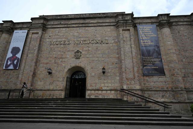 General view of the Nacional museum in Bogota on October 16, 2026. Colombia's new right-wing government has ordered one of the country's top museums to remove dozens of works alluding to LGBTQ rights and the country's peace process, sparking condemnation from visitors. (Photo by Raul ARBOLEDA / AFP)