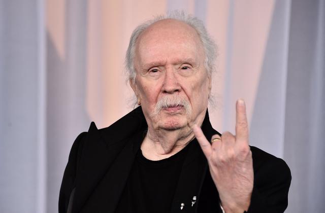 US director John Carpenter attends the Sixth Annual Academy Museum Gala at the Academy Museum of Motion Pictures in Los Angeles on October 17, 2026. (Photo by Lisa O'CONNOR / AFP)