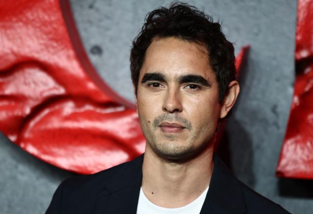English actor Max Minghella poses on the red carpet upon arrival to attend the European Premiere of "Clayface" at Curzon Mayfair in London on October 20, 2026. (Photo by Henry NICHOLLS / AFP)