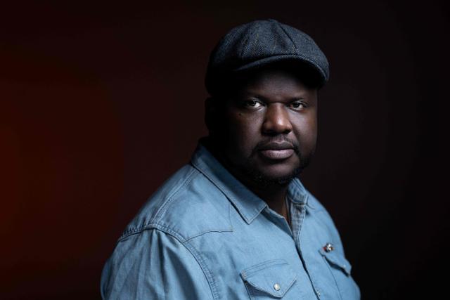(FILES) Haitian-born Quebecois writer, poet, and novelist Thelyson Orelien, poses for pictures during a photo session, in Paris on September 8, 2026. Canadian publisher Editions Boreal said on October 21, 2026 that novelist Orelien used AI to write novel, one week after announcing that is was keeping the novel in bookstores, asserting that it has no element making it possible to establish with certainty a recourse to artificial intelligence (AI) for its writing. (Photo by Joel Saget / AFP)