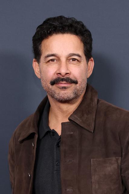US actor Jon Huertas attends AFI FEST "The Mosquito Bowl" world premiere at the TCL Chinese Theatre in Los Angeles on October 22, 2026. AFI FEST, presented by the American Film Institute, runs from October 21 to 25, 2026. (Photo by VALERIE MACON / AFP)
