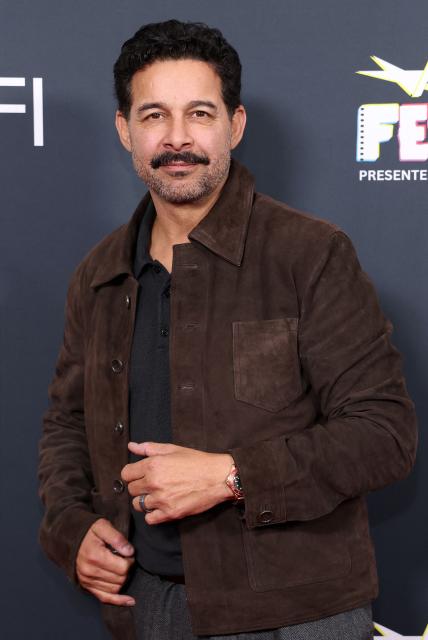 US actor Jon Huertas attends AFI FEST "The Mosquito Bowl" world premiere at the TCL Chinese Theatre in Los Angeles on October 22, 2026. AFI FEST, presented by the American Film Institute, runs from October 21 to 25, 2026. (Photo by VALERIE MACON / AFP)
