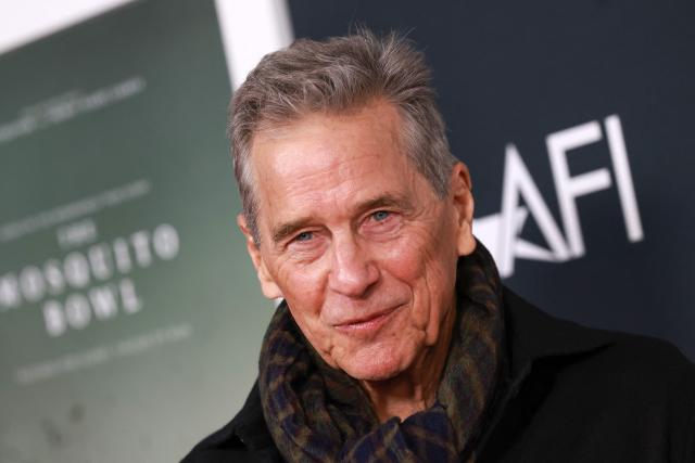 US actor Tim Matheson attends AFI FEST "The Mosquito Bowl" world premiere at the TCL Chinese Theatre in Los Angeles on October 22, 2026. AFI FEST, presented by the American Film Institute, runs from October 21 to 25, 2026. (Photo by VALERIE MACON / AFP)
