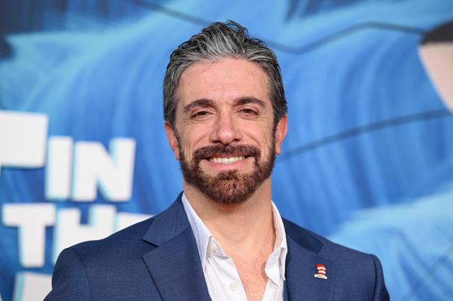 Italian director Alessandro Carloni attends "The Cat in the Hat" world premiere at Warner Bros. Studios in Burbank, California, on October 25, 2026. (Photo by Katie FLORES / AFP)