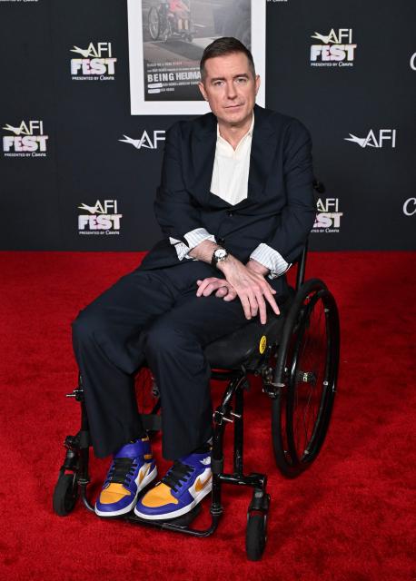 US actor Michael Patrick Thornton attends AFI Fest Closing Night Gala premiere of "Being Heumann" at the TCL Chinese Theatre in Los Angeles on October 25, 2026. AFI FEST, presented by the American Film Institute, runs from October 21 to 25, 2026. (Photo by LISA O'CONNOR / AFP)