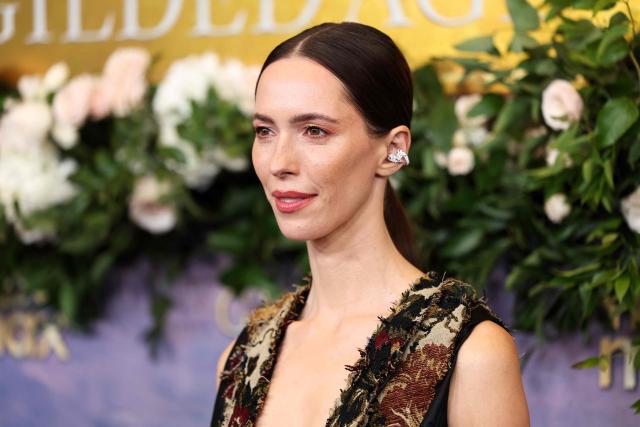 English actress Rebecca Hall attends the New York premiere of HBO's "The Gilded Age" season 4 at the AXA Equitable Center in New York on October 26, 2026. (Photo by CHARLY TRIBALLEAU / AFP)