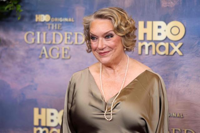 US actress Kristine Nielson attends the New York premiere of HBO's "The Gilded Age" season 4 at the AXA Equitable Center in New York on October 26, 2026. (Photo by CHARLY TRIBALLEAU / AFP)