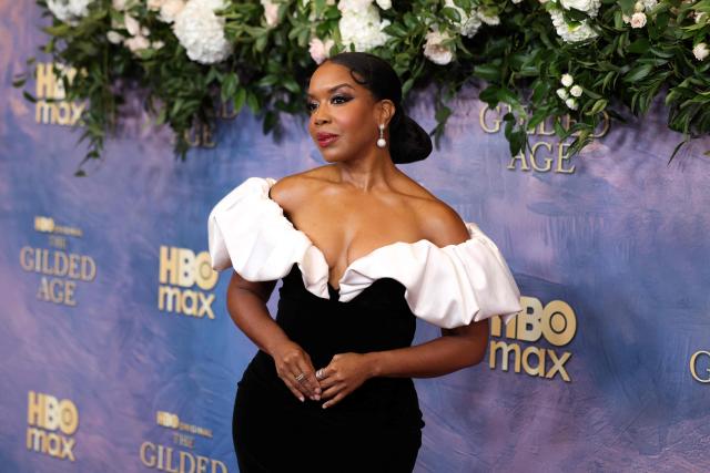 US actress Jessica Frances Dukes attends the New York premiere of HBO's "The Gilded Age" season 4 at the AXA Equitable Center in New York on October 26, 2026. (Photo by CHARLY TRIBALLEAU / AFP)