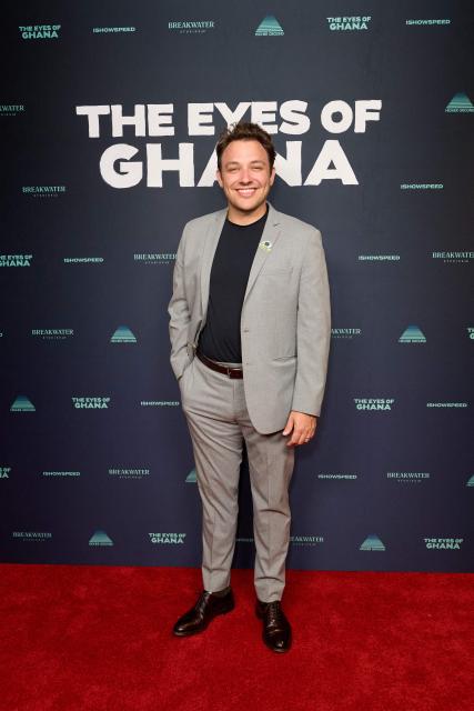 Canadian director Ben Proudfoot attends "The Eyes of Ghana" premiere at AMC Citywalk in Universal City, California on October 28, 2026. (Photo by Unique Nicole / AFP)