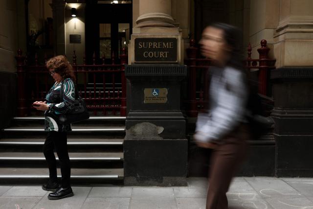The outside of the Supreme Court of Victoria is seen in Melbourne on October 30, 2026 ahead of the judgement in Erin Patterson's appeal. Australian mushroom murderer Erin Patterson lost a bid to overturn her convictions on Friday, failing to prove she was wrongfully blamed for killing three people with a poisoned lunch. (Photo by Martin KEEP / AFP)