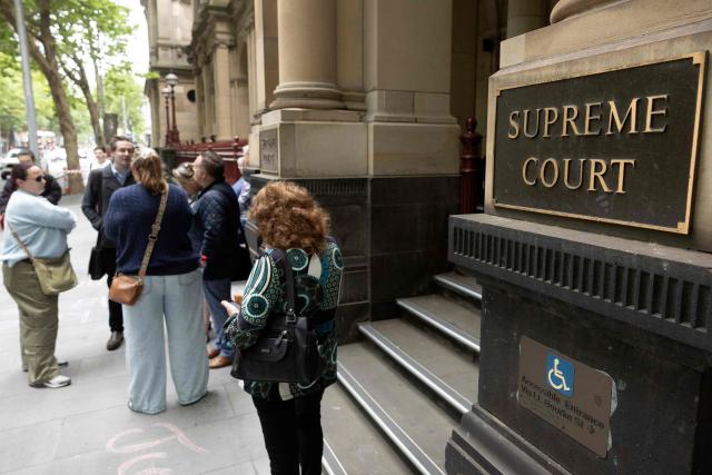 The outside of the Supreme Court of Victoria is seen in Melbourne on October 30, 2026 ahead of the judgement in Erin Patterson's appeal. Australian mushroom murderer Erin Patterson lost a bid to overturn her convictions on Friday, failing to prove she was wrongfully blamed for killing three people with a poisoned lunch. (Photo by Martin KEEP / AFP)