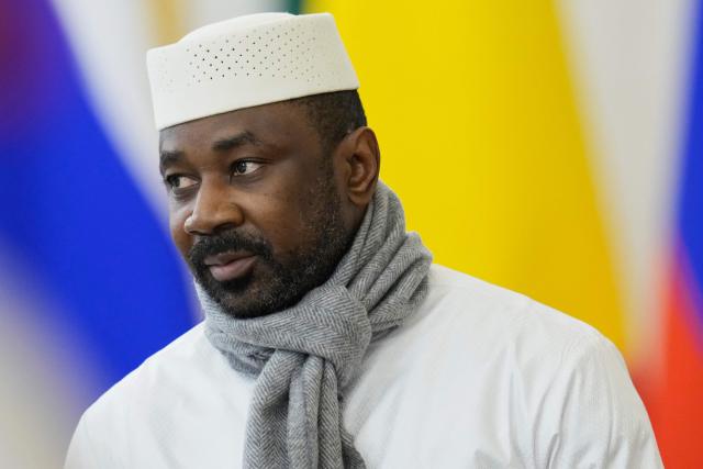 Mali's junta leader Assimi Goita attends a meeting with the Russian president on the sidelines of the Russia-Africa summit in Moscow on October 30, 2026. (Photo by Pavel Bednyakov / POOL / AFP)