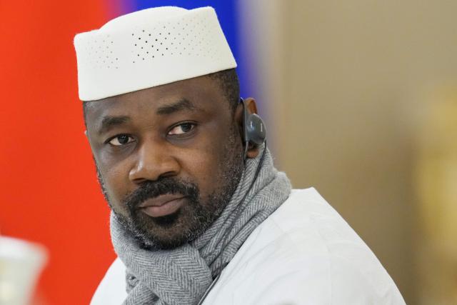 Mali's junta leader Assimi Goita attends a meeting with the Russian president on the sidelines of the Russia-Africa summit in Moscow on October 30, 2026. (Photo by Pavel Bednyakov / POOL / AFP)