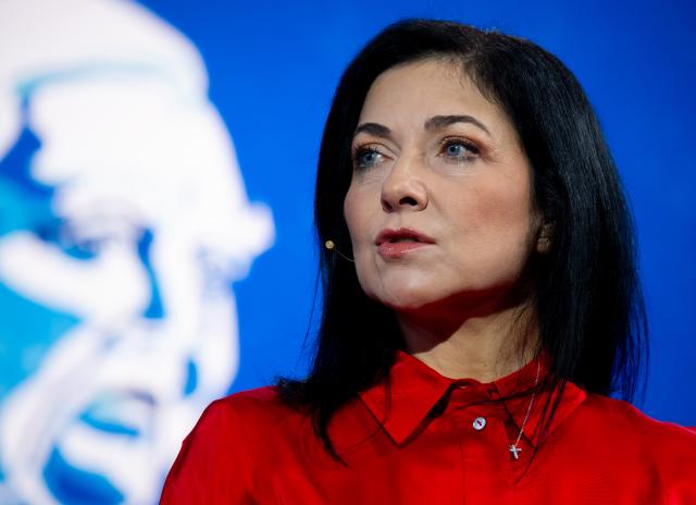 09 May 2025, Bavaria, Gmund Am Tegernsee: Katherina Reiche, German Minister for Economic Affairs and Energy, takes part in the Ludwig Erhard Summit, attended by representatives from business, politics, science and the media. Photo: Sven Hoppe/dpa