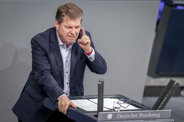 FILED - 06 December 2024, Berlin: Social Democratic Party lawmaker Ralf Stegner, speaks during a plenary session in the German Bundestag. Stegner has been forced to defend himself against criticism for taking a trip to Azerbaijan for talks with Russian representatives, which came to light after a media investigation. Photo: Kay Nietfeld/dpa