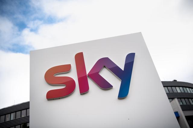 FILED - 29 September 2020, Bavaria, Unterföhring: The logo of the television channel Sky is displayed in front of the headquarters of Sky Deutschland Fernsehen GmbH & Co. KG. Photo: Matthias Balk/dpa