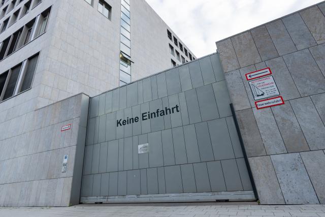09 July 2025, North Rhine-Westphalia, Duesseldorf: View of a gate at the regional court and district court. A 27-year-old man provisionally arrested on suspicion of terrorism in North Rhine-Westphalia is to be brought before an investigating judge today. The public prosecutor's office in Duesseldorf has obtained an arrest warrant for the man, a spokeswoman said. Previously, searches had been carried out to prevent the suspected planning and implementation of an Islamist-motivated attack, according to the investigators. Photo: Rolf Vennenbernd/dpa