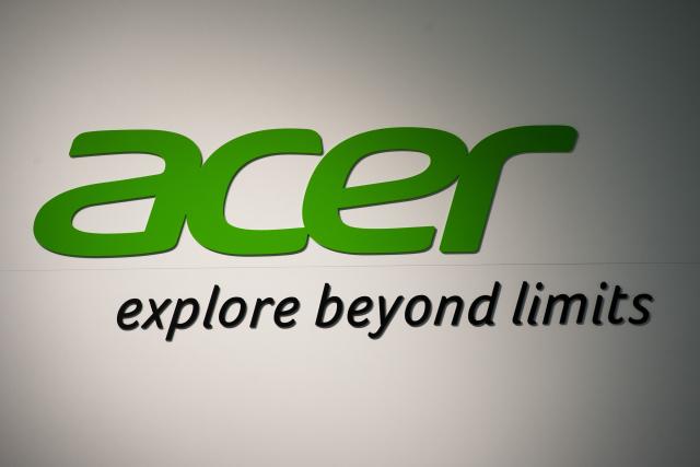 FILED - 01 September 2012, Berlin: The logo of Taiwanese computer manufacturer Acer is seen at the International Consumer Electronics Fair IFA 2012 in Berlin. Photo: Robert Schlesinger/dpa-Zentralbild/dpa