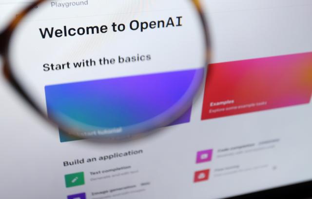 FILED - 19 January 2023, Bavaria, Kempten: The words "Welcome to OpenAI" is written on the ChatGPT homepage. Photo: Karl-Josef Hildenbrand/dpa