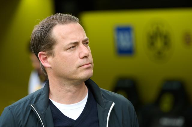 FILED - 17 May 2025, North Rhine-Westphalia, Dortmund: Dortmund's managing director of sport Lars Ricken before the match. Photo: Bernd Thissen/dpa