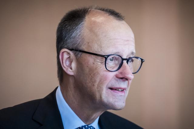 22 October 2025, Berlin: Germany's Chancellor Friedrich Merz sits at the Cabinet table at the start of the German Cabinet meeting in the Chancellery. Photo: Christoph Soeder/dpa