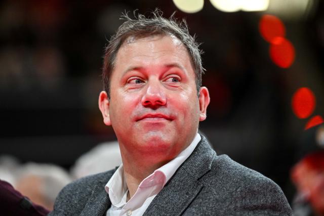 02 November 2025, Bavaria, Munich: German Vice-Chancellor Lars Klingbeil attends the club's annual General Meeting. Photo: Harry Langer/dpa