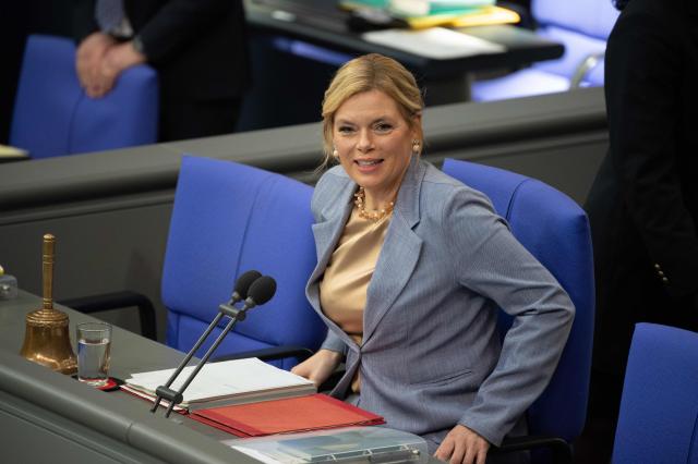 06 November 2025, Berlin: Julia Kloeckner, President of the German Bundestag, opens the session in the Bundestag. Photo: Alicia Windzio/dpa