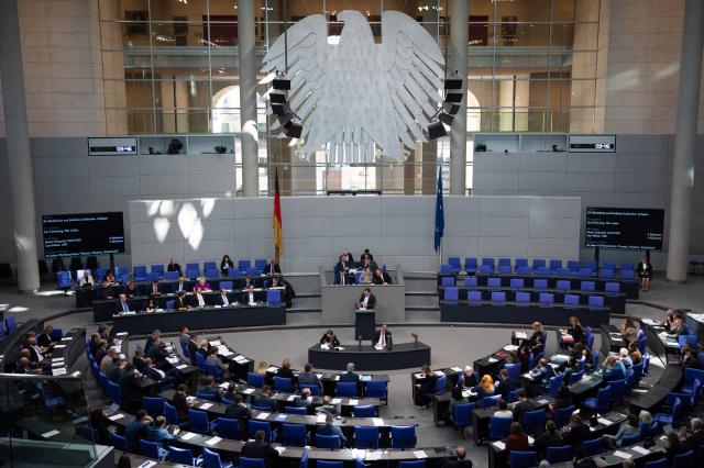 06 November 2025, Berlin: Jan Koestering speaks during the plenary session of the German Bundestag. Photo: Alicia Windzio/dpa