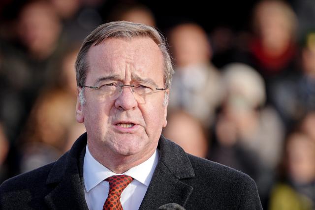 12 November 2025, Berlin: German Minister of Defense Boris Pistorius, speaks at the ceremonial pledge as a central event to mark the 70th anniversary of the German Armed Forces (Bundeswehr) at the Bundesforum. On 12 November 1955, the then Minister of Defense, Blank, presented the first 101 volunteers with their certificates of appointment to mark the founding of the Bundeswehr. Photo: Kay Nietfeld/dpa