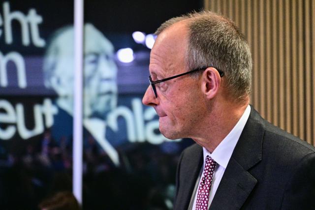 12 November 2025, Berlin: German Chancellor Friedrich Merz attends the Christian Democratic Union of Germany (CDU) discussion event on how to deal with social media. Photo: Sebastian Christoph Gollnow/dpa