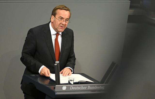 12 November 2025, Berlin: German Minister of Defense Boris Pistorius speaks in the 39th plenary session of the 21st legislative period in the German Bundestag. Photo: Elisa Schu/dpa