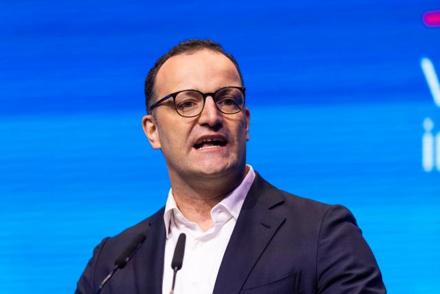 15 November 2025, Baden-Wuerttemberg, Rust: Jens Spahn, Parliamentary group leader of the Christian Democratic Union of Germany (CDU) and the Christian Social Union in Bavaria (CSU) in the Bundestag, speaks during the Junge Union's Germany Day congress. Photo: Philipp von Ditfurth/dpa