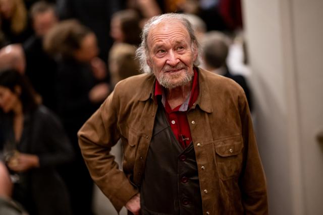 15 November 2025, Berlin: German actor Michael Mendl takes part in the award ceremony for the Goetz George Prize 2025. Photo: Fabian Sommer/dpa