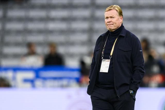 FILED - 14 October 2024, Bavaria, Munich: Netherlands coach Ronald Koeman pictured prior to the start of the UEFA Nations League soccer match between Germany and Netherlands at Allianz Arena. Photo: Tom Weller/dpa